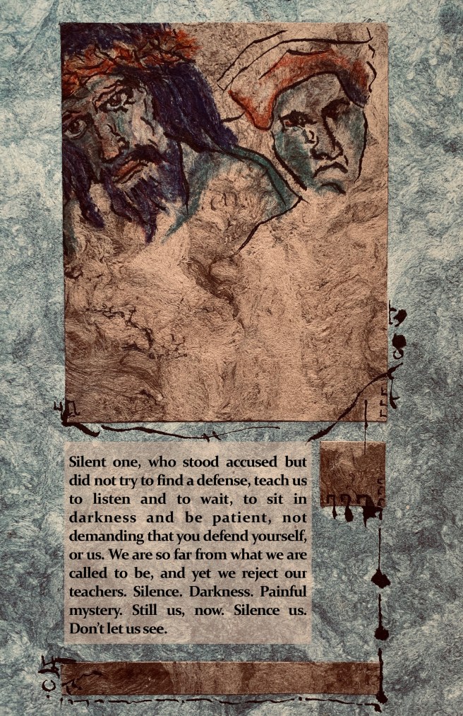 Station 4 Jesus is Condemned by KPB Stevens