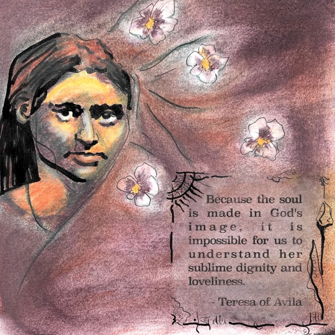 Teresa Because the Soul by KPB Stevens